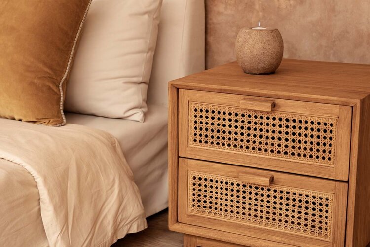 Bazar Bizar La Table De Nuit Harmony – Naturel