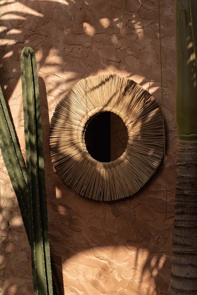 Bazar Bizar Le Miroir Alang Alang - Naturel - L