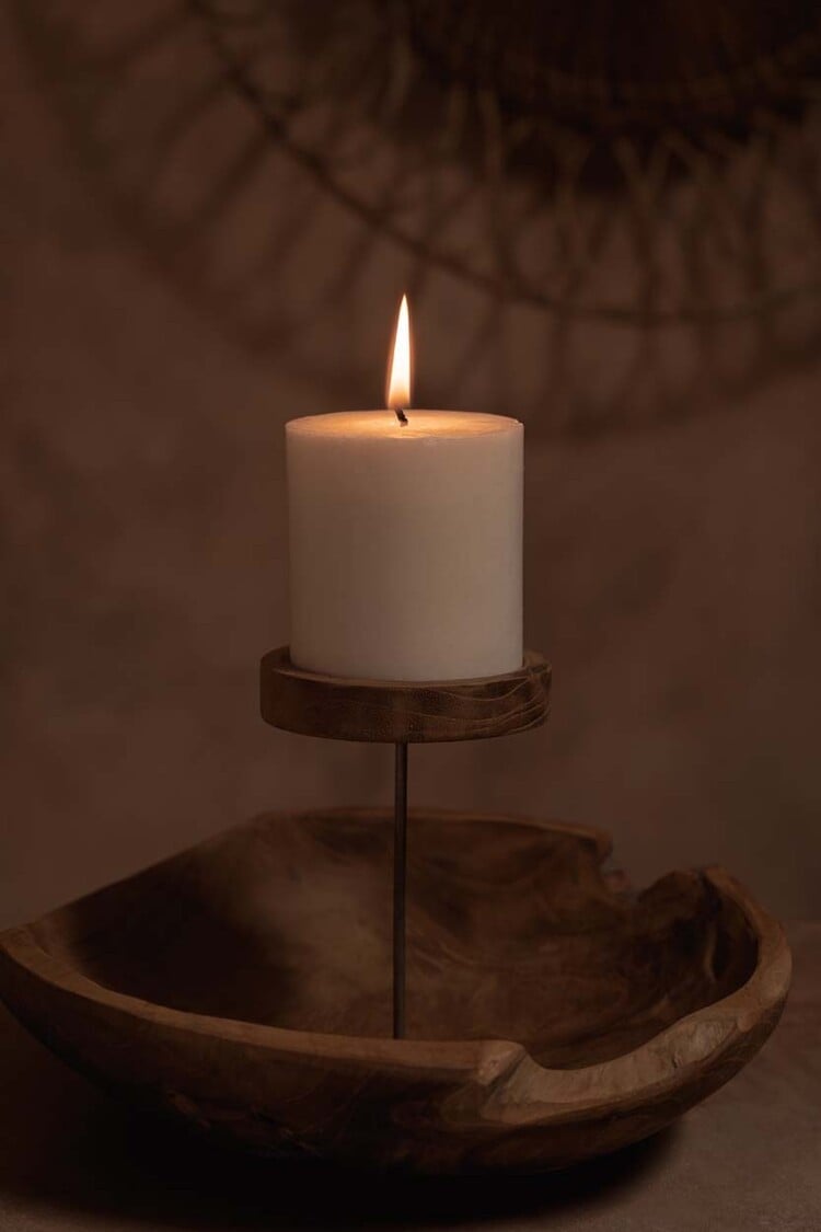 Bazar Bizar The Candle Plate - Natural