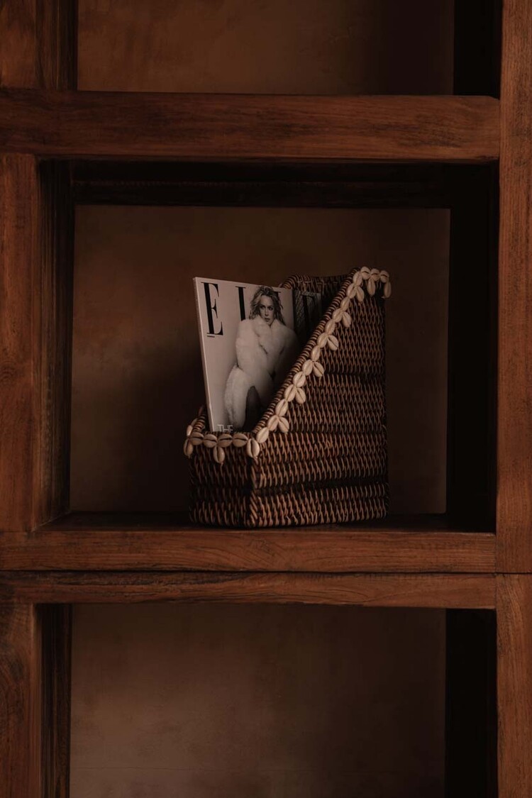 Bazar Bizar The Shell Edge Organizer - Natural Brown