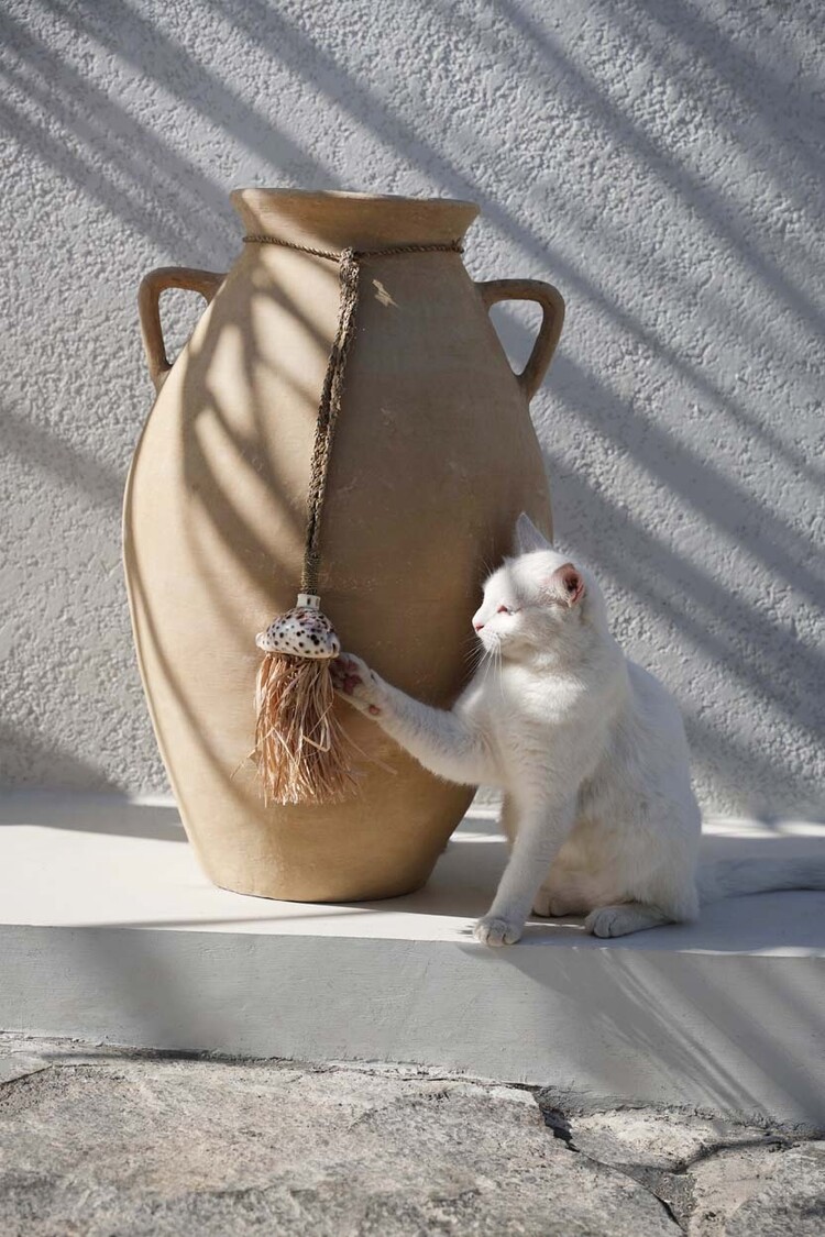 Bazar Bizar Die Raffia Lupina Quaste - Natur