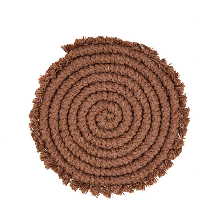 El Posavasos Cotton - Nogal Oscuro