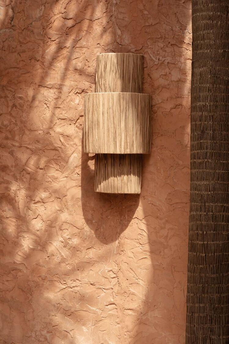 Bazar Bizar La Lámpara De Pared Ohana - Natural