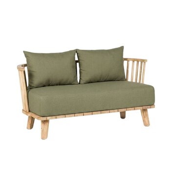 Das Malawi Zweisitzer Sofa - Grüne Alg