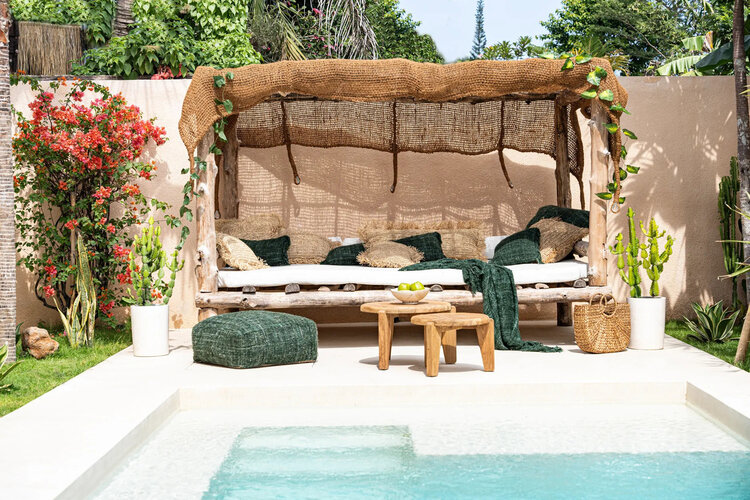 Bazar Bizar Le Coco Shade Rectangulaire - Naturel - 300x200