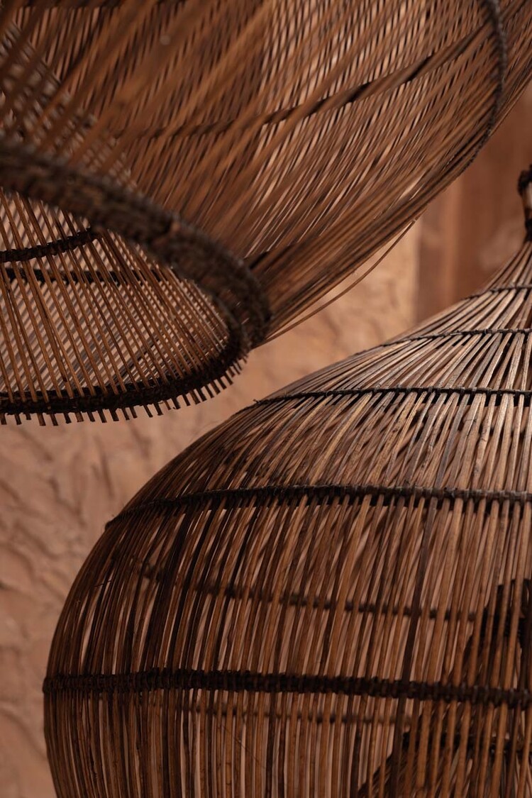 Bazar Bizar Le Luminaire Suspendu Desert Gourd - Noyer Foncé - L