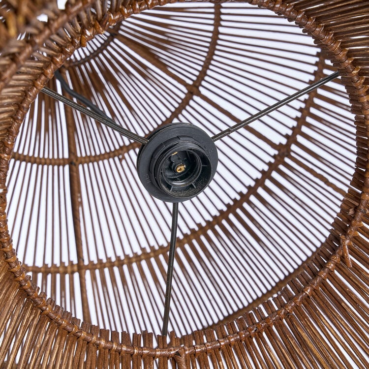 Bazar Bizar Le Luminaire Suspendu Desert Gourd - Noyer Foncé - L