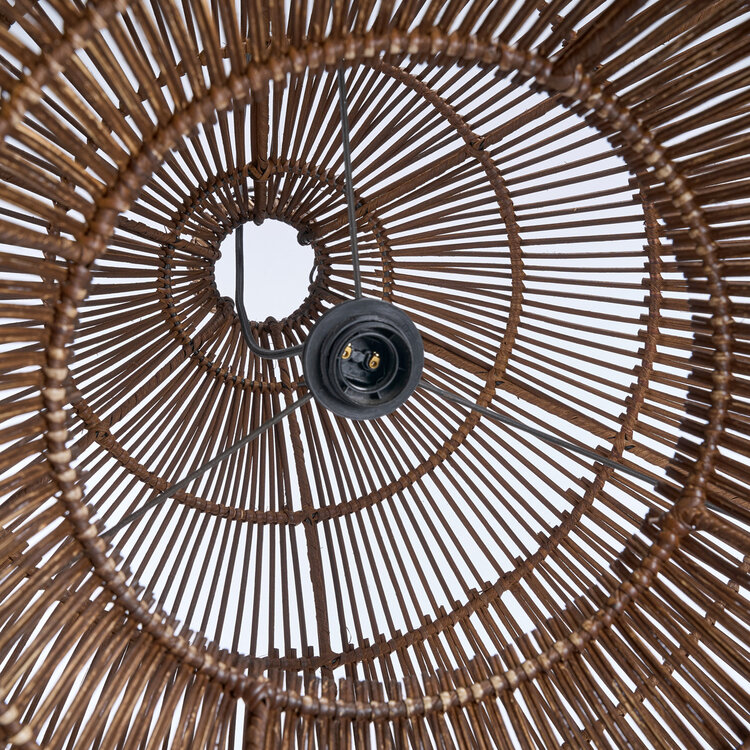 Bazar Bizar De Desert Gourd Hanglamp - Donker Walnoot - M