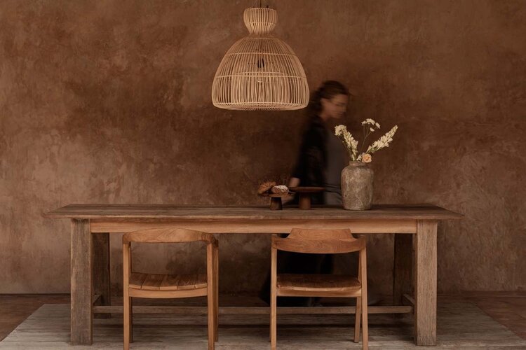 Bazar Bizar De Matcha Whisk Hanglamp - Natuurlijk - M