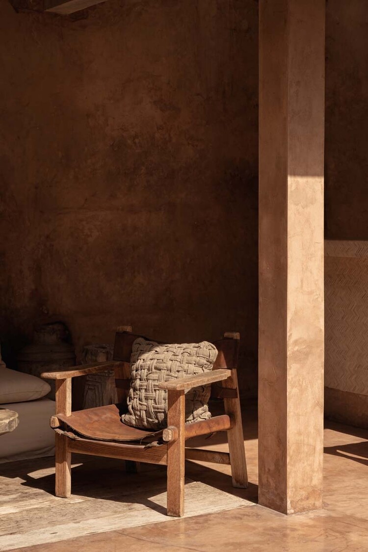 Bazar Bizar La Housse de Coussin Linen Crosier - Naturel