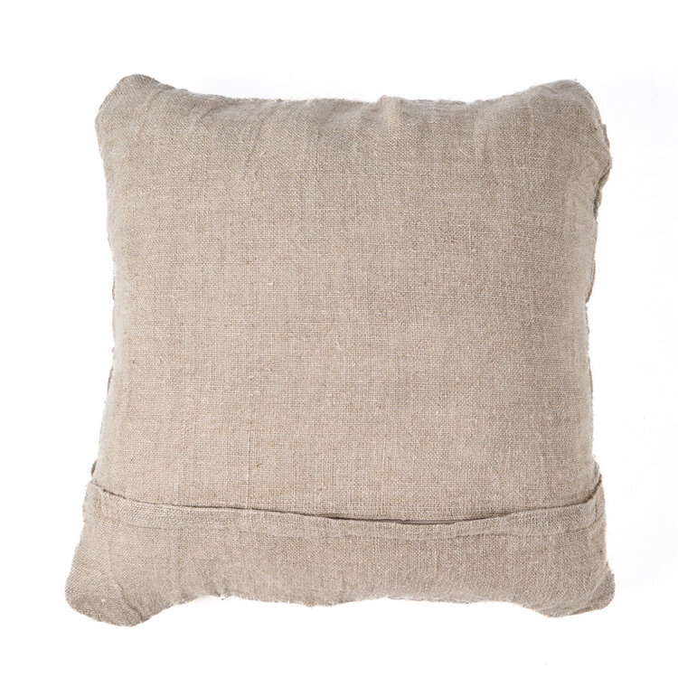 Bazar Bizar La Housse de Coussin Linen Crosier - Naturel