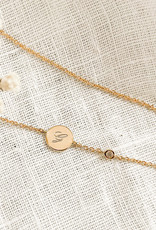 Necklace with engraved charm - from 80 euro