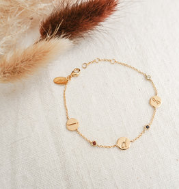 bracelet with 6 charms