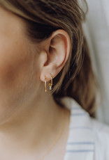 Edelsteen hangertje ear charm (zonder creolen)