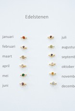 birthstone stud