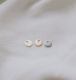 Round ear charm mini (without hoops)