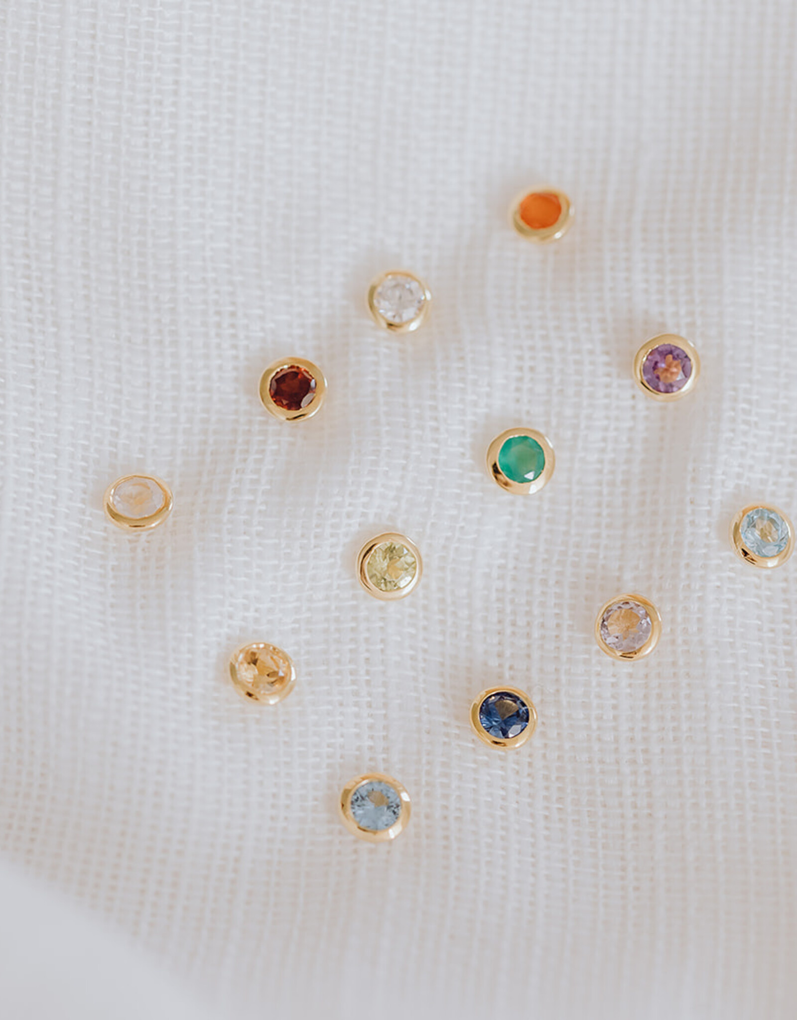 birthstone stud