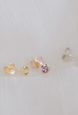 birthstone stud