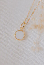 Breastmilk necklace -  round