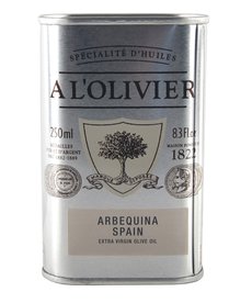 Olijfolie extra vergine Arbequina Spanje 250ml (31610)