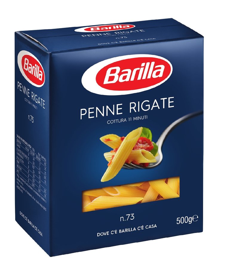 Penne rigate pasta no.73 500g Barilla