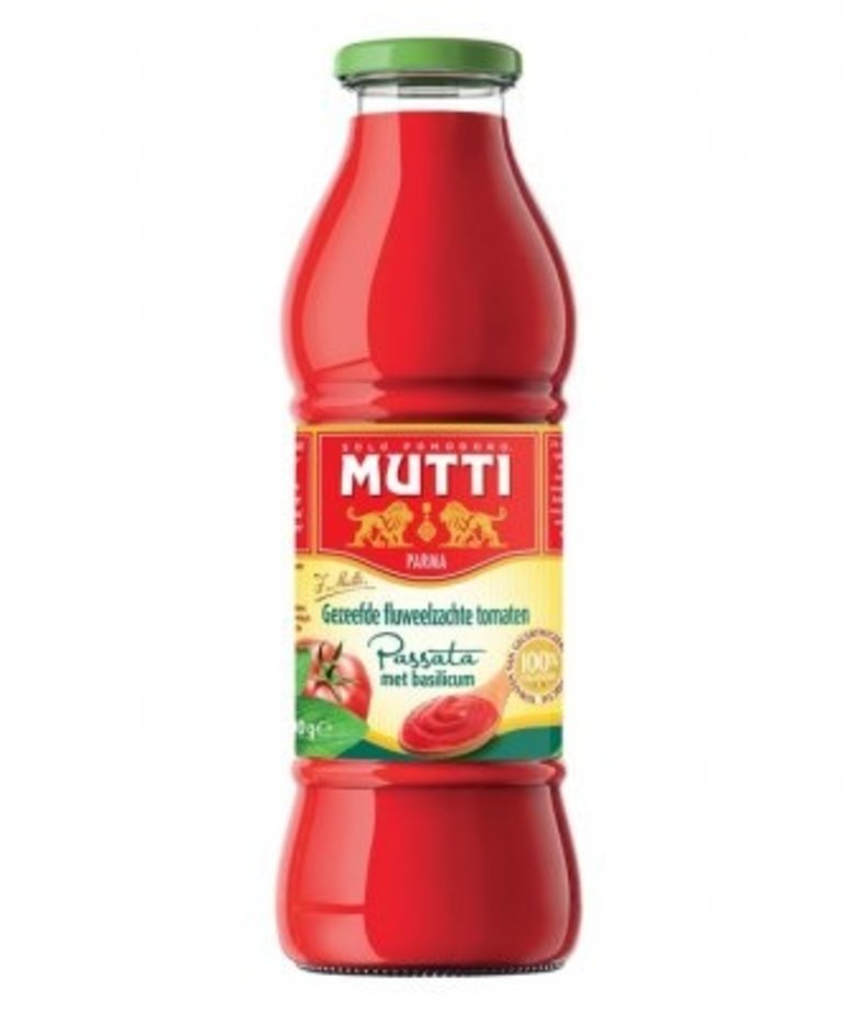 Passata tomaat basilicum 700g Mutti