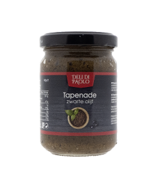 Deli Di Paolo Tapenade zwarte olijf 140g (90804)