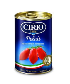 Cirio Gepelde tomaten 400g (2458)