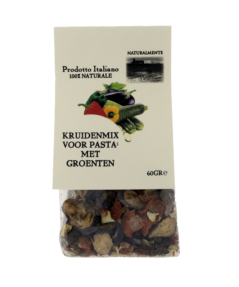 Naturalmente Kruidenmix pasta groenten 60g Naturalmente