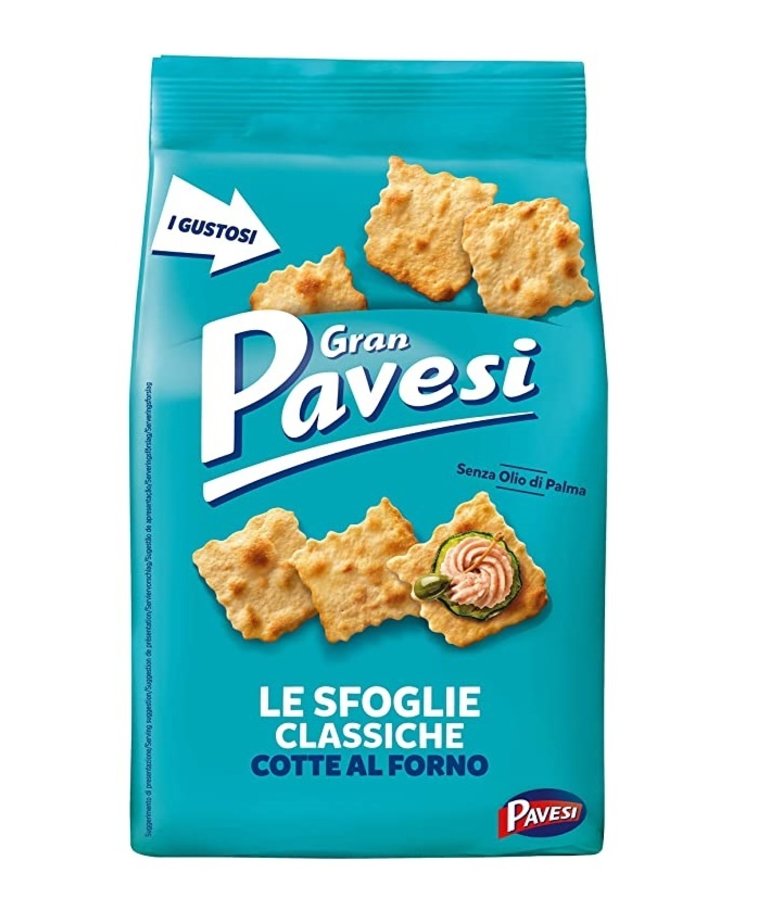 Gran Pavesi Crackers Le Sfoglie Classiche 180g Gran Pavesi