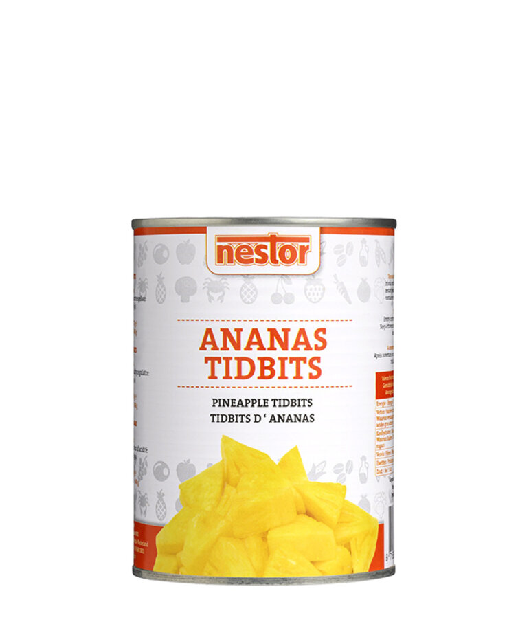 Nestor Ananas Tidbits Choice 567 g Nestor