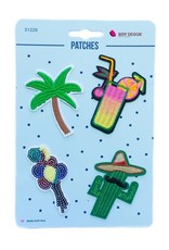 Bipp Design Patches - Cocktail Palmtree