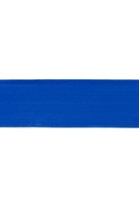 Soft elastiek 40mm - Kobaltblauw