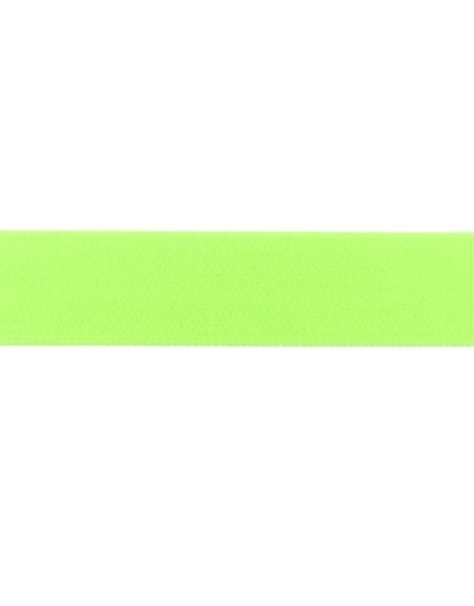 Soft elastiek 25mm - Neon Groen