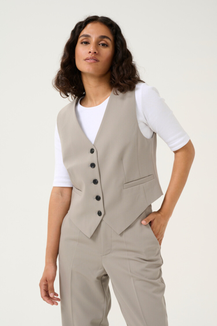 Kaffe KAsakura Waistcoat