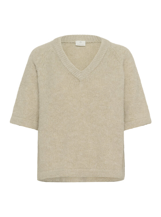 KAemilie V-neck Pullover | Chalk KAemilie V-neck Pullover | Chalk