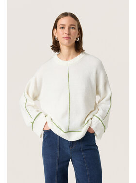 Soaked In Luxury SLAmani Contrast Pullover