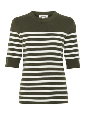 Soaked In Luxury SLSpina Striped Tee