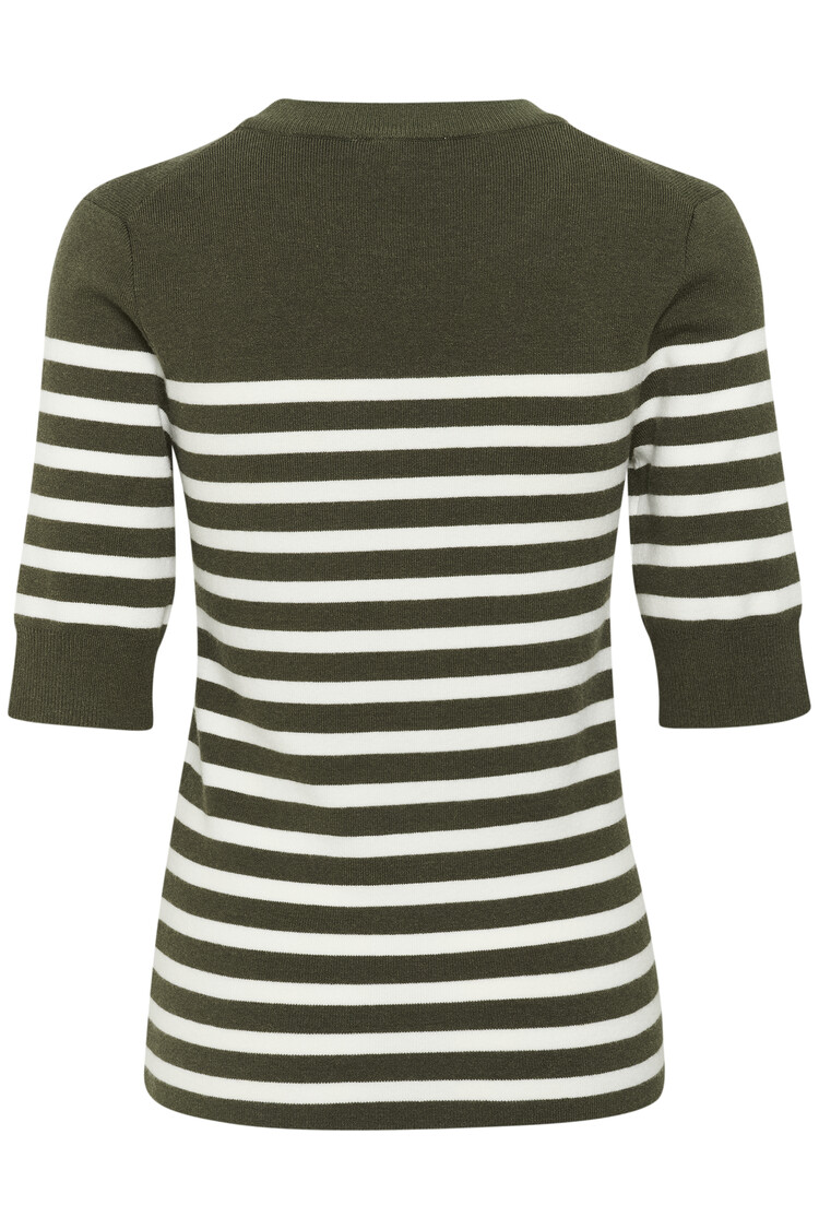 Soaked In Luxury SLSpina Striped Tee