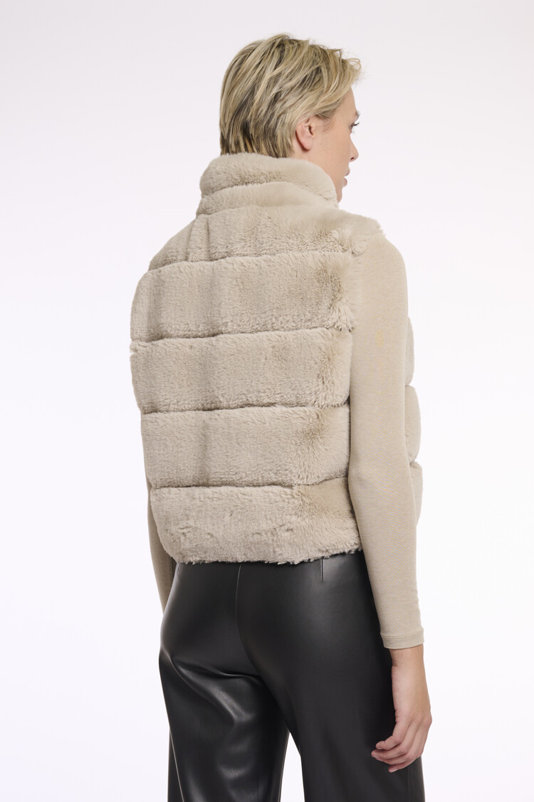 Rino & Pelle May.7002511 Faux Fur Waistcoat