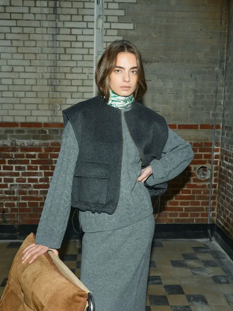 Mos Mosh MMElise Loisa Wool vest