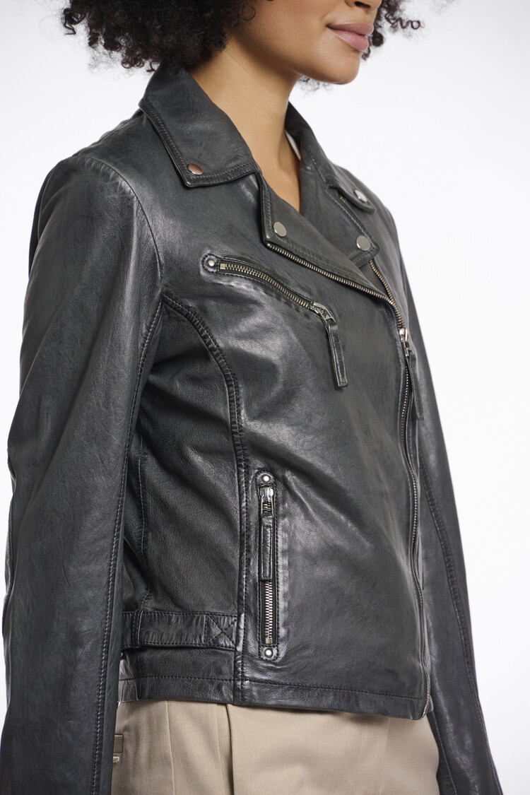Rino & Pelle Renee.3002511 Leather Biker Jacket