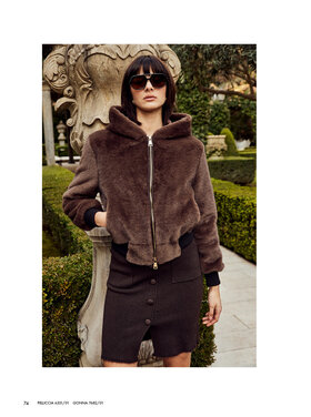 Fly Girl 6331/01 Faux Fur Jacket
