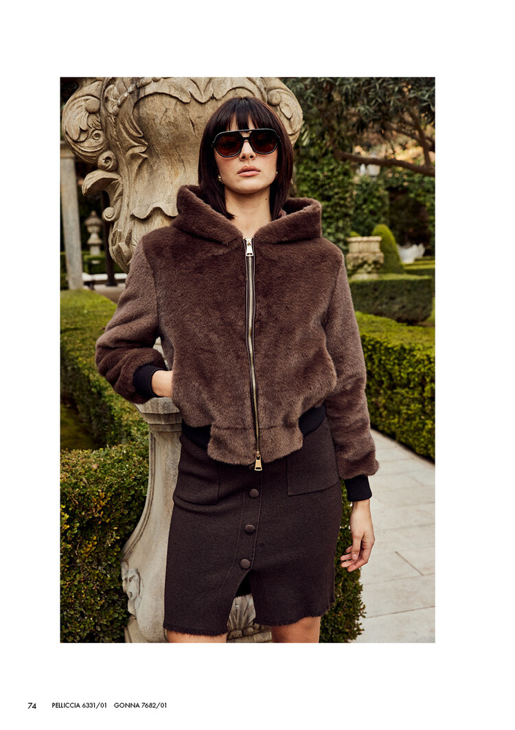 Fly Girl 6331/01 Faux Fur Jacket