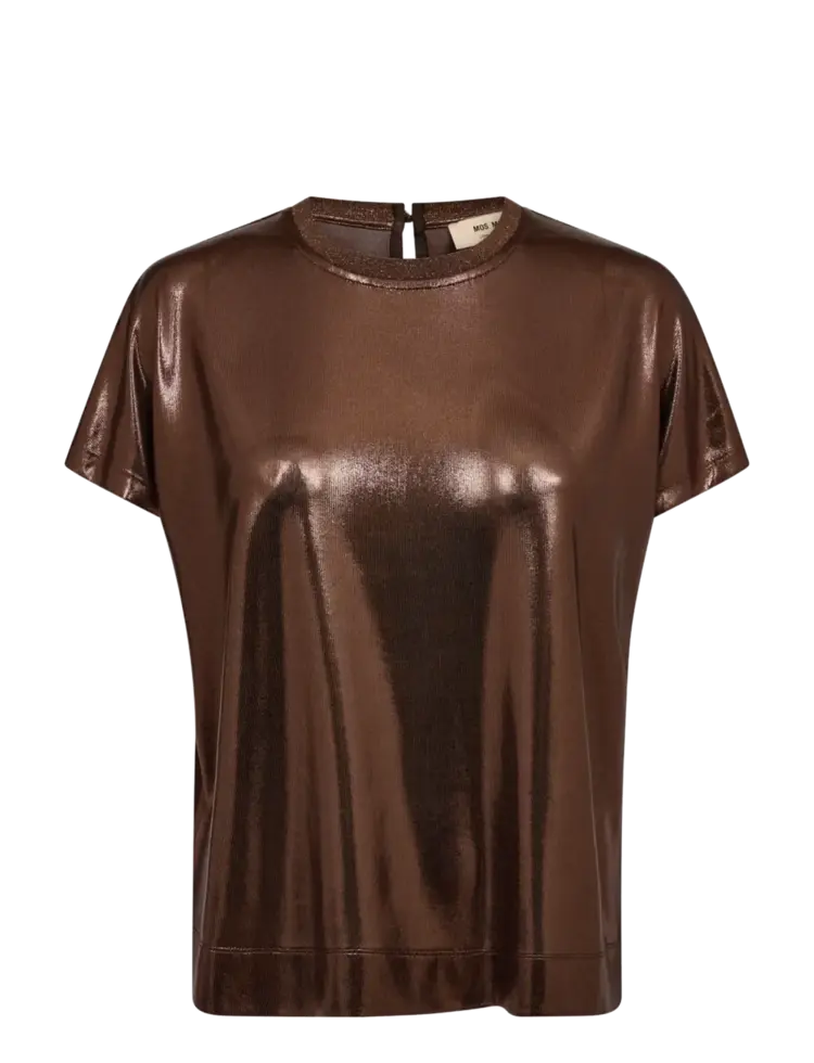 Mos Mosh MMNivola O-Neck Metallic Tee