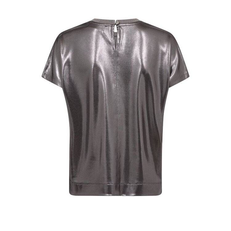 Mos Mosh MMNivola O-Neck Metallic Tee