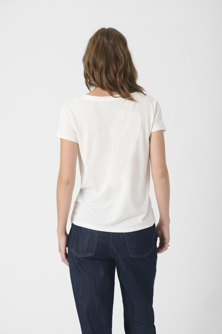 Soaked In Luxury SLColumbine V-neck SS