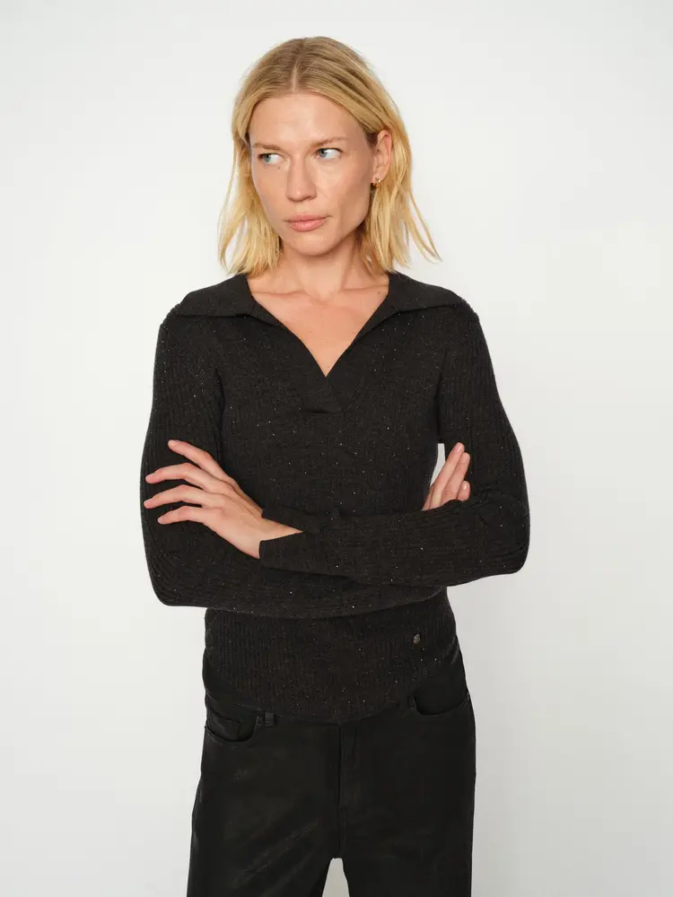 Mos Mosh MMRonika Wool Knit Polo