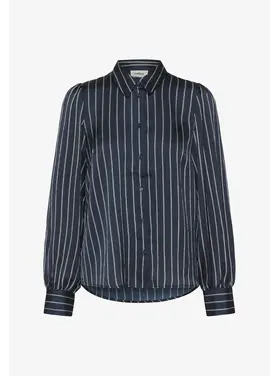 Soaked In Luxury SLloana Paris striped shirt