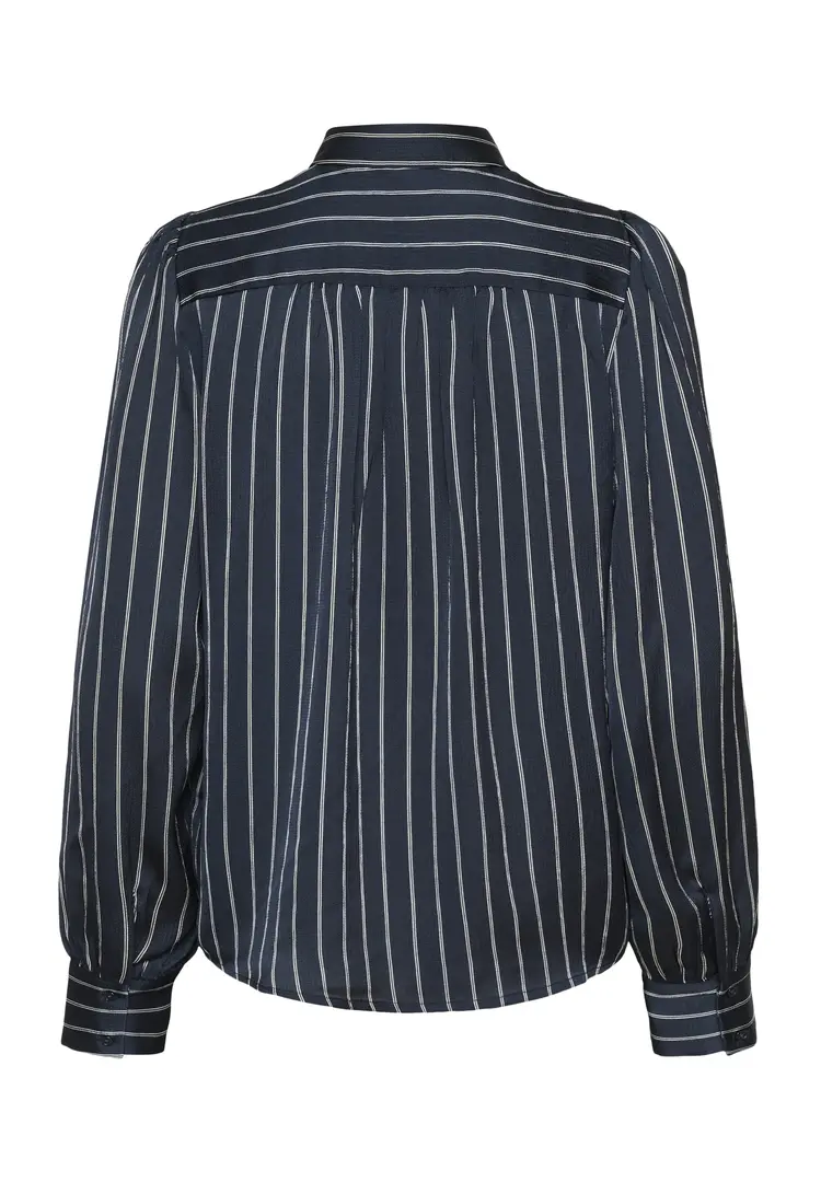 Soaked In Luxury SLloana Paris striped shirt